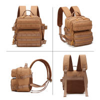 Mochila de Viaje Mini Unisex Camuflaje Táctico Bolsa de Pecho para Escalada al Aire Libre - details 4