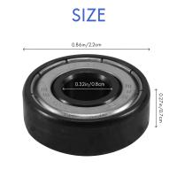 Rodamientos híbridos de cerámica para patinete, piezas de 6 bolas blancas para monopatín, de 8x22x7mm, 16 ABEC-11, ZrO2, 608 - details 6