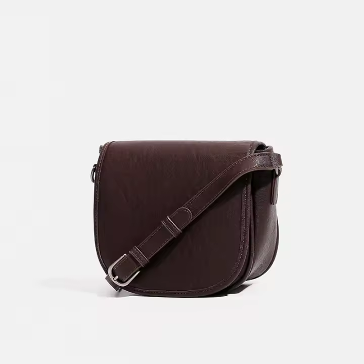 Nuevo bolso de sillín retro, bolso de hombro simple y versátil para mujer, bolso de mensajero informal. - 1
