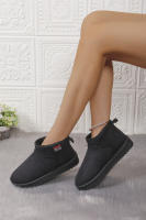 Nuevas botas de nieve, zapatos cortos de algodón para mujer, zapatos de pan cálidos engrosados - details 4