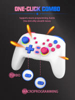Mando inalámbrico Pro controlador de juego para NSwitch OLED/Lite, Joystick para PC/Steam Deck con 6 ejes - details 4