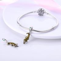 Abalorio Animal Friends en plata de ley con piedra de circón S, pulsera de 3 mm adecuada, regalo perfecto para mujer - details 47