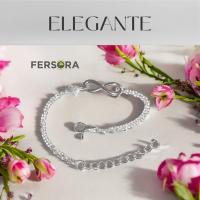 Pulsera para Mujer Infinito Corazón Ajustable Color Plata, Brazalete para el Día de la Madre, Cumpleaños, San Valentín, Regalo para Mujer, Amor Eterno y Amistad - details 5