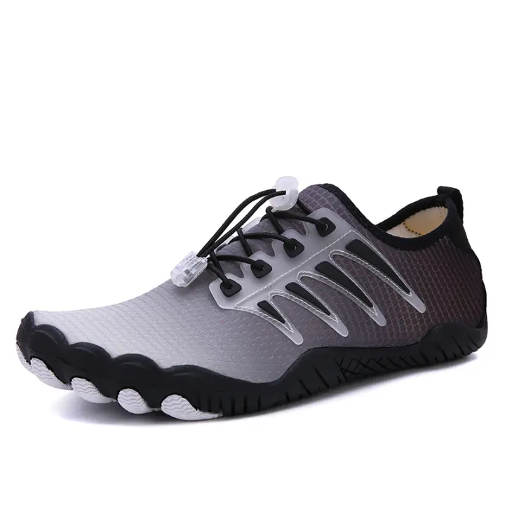 Zapatos acuáticos atléticos para hombre y mujer, zapatillas descalzas sin cordones para playa, natación, senderismo, Navegación en bote - 1