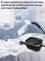Limpiador a vapor portátil de 2500 W, hidrolavadora con esterilización a alta temperatura para el hogar, el coche, la cocina y el aire acondicionado. - details 2