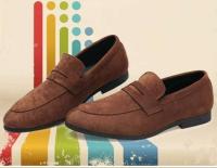 Calcados Marrón Moda Mokasin Marca Vestido de Cuero Zapatos Casuales Puntiagudos Nuevo Estilo de Los Hombres - details 4