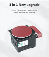 Mini lijadora de banda eléctrica 3 en 1, pulidora ajustable de 7 velocidades, afilador de bordes, accesorios opcionales - details 3