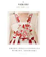 Disfraz súper inmortal para niñas Hanfu chino Tang, vestido de elemento Han, primavera y otoño, verano antiguo para niñas pequeñas - details 2