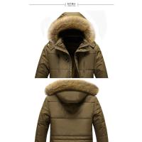 Chaqueta cálida con capucha para hombre, abrigos gruesos, chaquetas casuales a la moda, Otoño e Invierno - details 5
