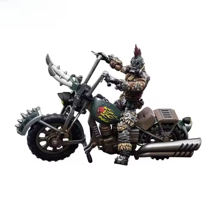 JOYTOY Battle for the Stars 1/18 figuras de acción 10cm el culto de San Reja Hell Walker H-20 juguetes de modelos de colección motocicleta - 1