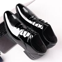 Zapatos De Cuero Con Punta Puntiaguda Para Hombres, Charol De Negocios Para Hombres, Nuevos Zapatos De Cuero - details 4