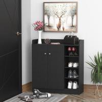 Mueble Zapatero de 2 Puertas Zapatero Estrecho con Estantes Ajustables para 12 Pares de Zapatos - details 15
