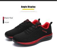 Zapatillas Deportivas Transpirables para Hombres Zapatos Negros de Moda Casual - details 14