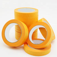 Cinta de Máscara Amarilla para Pintura de Coche 10pcs Spray Paint Ideal para Renovación Automotiva - details 4