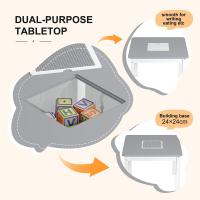 Set de Mesa y Sillas para Niños Base de Construcción y Bolso de Almacenamiento - details 5