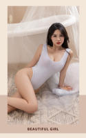 Lencería erótica transparente pelo expuesto ropa ajustada SM mono de corte abierto xxx18 chica caliente tamaño completo mujer ropa sexo - details 11