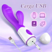 Vibrador de conejo femenino principiantes vaginales Vibrador de pezones G punto Vibrador de conejo vaginal femenino Vibrador de conejo estimulador de clítoris masturbación femenina juguetes sexuales femeninos - details 3