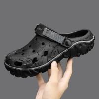 Zapatillas de Verano de Talla Grande para Hombre Zapatos Informales a la Moda para Jardín al Aire Libre Zapatos de Agua Cómodos para el Hogar - details 2