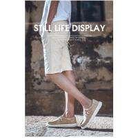 Zapatos de Lona de Verano para Hombre Cómodos, Suaves, Transpirables, Antideslizantes, Planos Informales - details 11