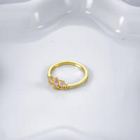 Anillo de Plata de Ley 925 elegante corona rosa anillo de circón para mujer CZ circonita cúbica estrella Luna flor joyería de boda anillos regalos - details 1