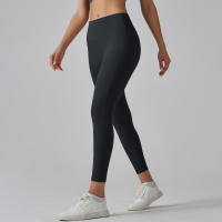 Hmidou-mallas de gimnasio con bolsillos para mujer, pantalones de Yoga, Fitness, cintura alta, Control de barriga, correr, entrenamiento - details 20