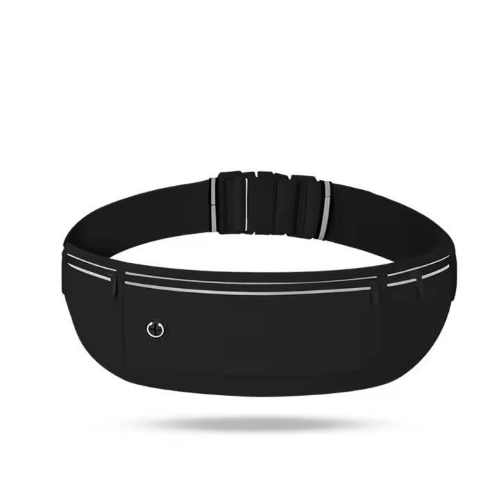 Riñoneras para correr de tres secciones, transpirables, impermeables, para correr maratón, funda multifunción para teléfono deportivo - 1