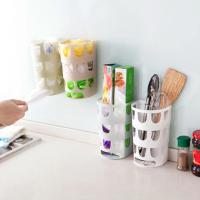 Organizador de Bolsas de Basura Montado en la Pared Porta Bolsas de Plástico Multiuso para Cocina y Viajes - details 1