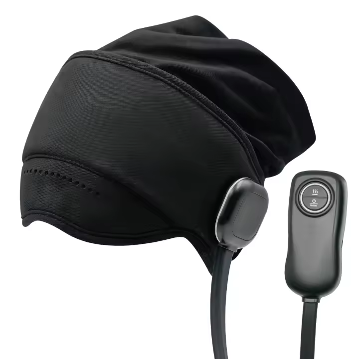 Masajeador de cabeza recargable Airbag eléctrico doméstico amasado de ojos de cuero cabelludo compresa caliente masajeador de cabeza integrado - 1