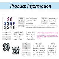 Rodilleras Deportivas de Neopreno 5mm/7mm para Levantamiento de Pesas Mangas de Camuflaje Profundo para Gimnasio Soporte de Rodilla para Fitness - details 1