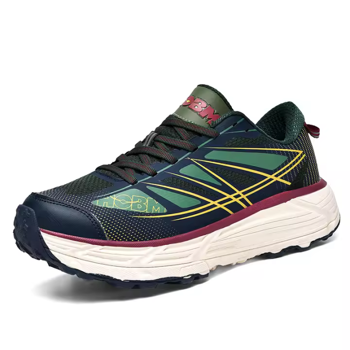 Nuevos zapatos de suela gruesa para papá, zapatos deportivos de moda para hombre, zapatos para correr con amortiguación - 1