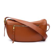 Bolso de hombro de piel auténtica para mujer, bandolera de piel de vaca con media luna, marca de lujo a la moda, 100% - details 23
