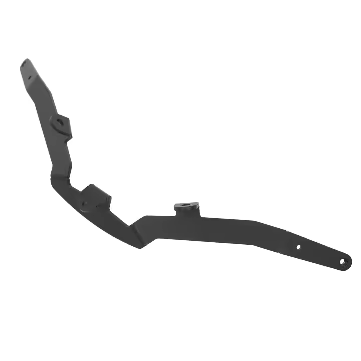 Cubierta de ala de parabrisas aerodinámico para motocicleta, pico de guardabarros delantero, a prueba de golpes, apto para MT‑ 09 SP 2021 a 2023, negro - 1