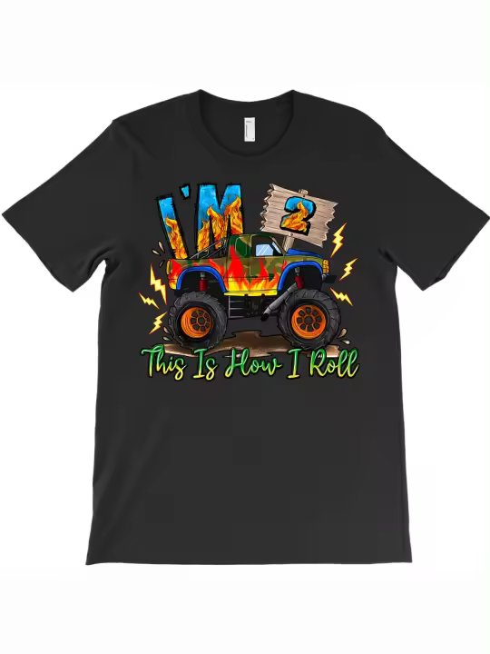 I M 2 This is How I Roll Camiseta Regalo para papá Manga corta con cuello redondo suave y cómoda - 1