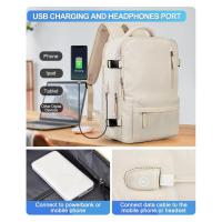 Mochila para maleta de cabina Ryanair para mujer, equipo de mano impermeable con USB - details 37