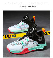 Zapatillas de baloncesto para niños, zapatos con botón giratorio para niños - details 12