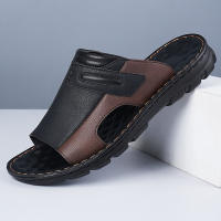Sandalias antideslizantes de verano para hombre, zapatillas informales para exteriores, zapatos de playa, novedad de 2025 - details 0