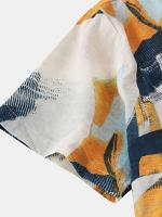 Camisa con estampado Floral personalizado para hombre, camisa para vacaciones en la playa, novedad de verano - details 6