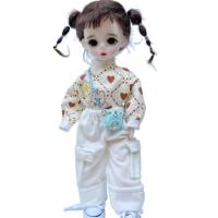 Mini bolso en miniatura para casa de muñecas con animales de dibujos animados, bolso de hombro colorido con dibujos animados, Mini bolso de plástico para muñecos de peluche - details 8