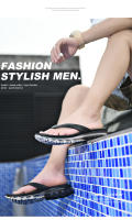 Nuevas chanclas para hombre, sandalias de playa antideslizantes de suela suave con amortiguación de golpes y fondo de cojín de aire completo ajustado - details 15