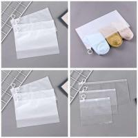 StoBag 50 Uds venta al por mayor bolsas de embalaje esmeriladas transparentes cremallera Ziplock pequeña ropa sellada papelería almacenamiento bolsa reutilizable - details 9