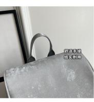 Kajenu-mochila con lazo de lona de nailon para mujer, bolso de viaje de gran capacidad, tendencia de moda, nicho coreano - details 1