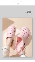 Zapatillas de Cueva para Mujer Nuevas Zapatillas de Playa de Verano Uso Doméstico EVA Antideslizante Sandalias de Jardín para Madre y Bebé - details 2