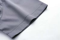 polos hombre manga corta ropa hombre 2025 Nuevo POLO de negocios de color sólido para hombre Moda de verano Pantalón corto casual Manga cómoda y transpirable Top - details 14
