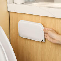Nuevo estante plegable de pared sin perforaciones, montado en la pared, estante flotante de plástico para el hogar y el baño, soporte. - details 11