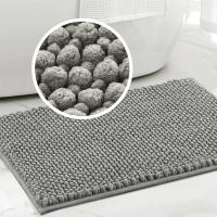 Alfombrilla de baño de gran tamaño, alfombra de baño en forma de U, absorbente de agua y antideslizante, decoración del hogar - details 1