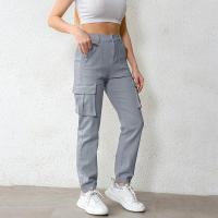 Pantalones Cargo de cintura alta para primavera y otoño con bolsillos Haruku para mujer, novedad en calidad coreana de los años 90 - details 5