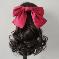 Peluca ondulada para mujer, postizos sintéticos naturales Retro para mujer, cola de caballo rizada, lazos rojos, nudo, cola de caballo, peluca con cola de caballo - details 7
