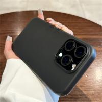 Funda de teléfono transparente mate suave para iPhone 16 15 14 Pro Max Plus 13 12 11 XR XS XsMax 8 cubierta de parachoques de silicona a prueba de golpes - details 3
