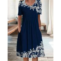 Vestido elegante de talla grande para mujer, vestido informal holgado, vestido para mujer, nuevo temperamento - details 0