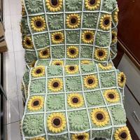 2025 manta hecha punto de bambú del ganchillo de la toalla del sofá de la cama suave del diseño del fabricante - details 4